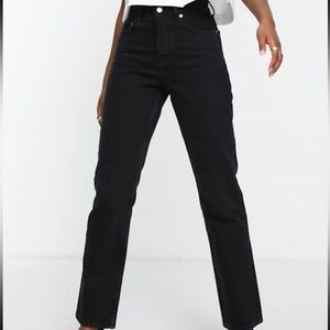 Top Shop High Waisted Straight Jeans